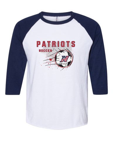 Northern Patriots Soccer #2 Men's Baseball T-Shirt