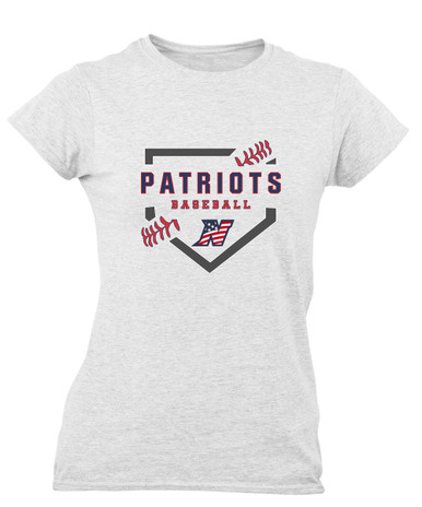 Northern Patriots Baseball #2 Women's SS T-Shirt