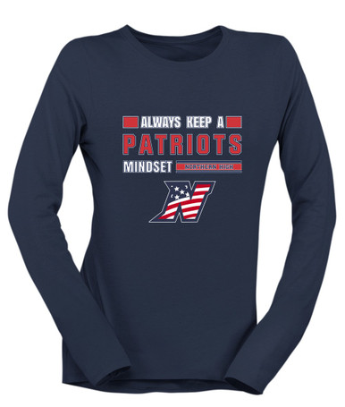 Northern Patriots Mindset Women's LS T-Shirt