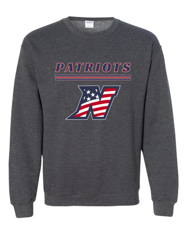 Northern Patriots Mascot #8 Men's Sweatshirt