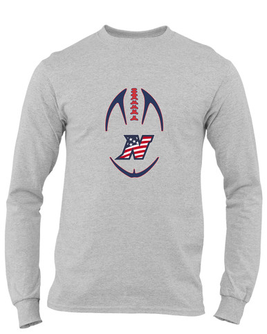 Northern Patriots Football #4 Men's LS T-Shirt