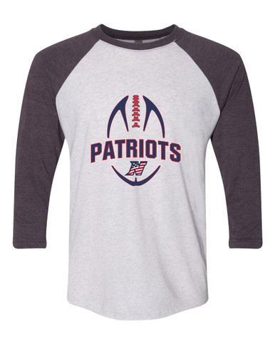 Northern Patriots Football #5 Women's Baseball T-Shirt