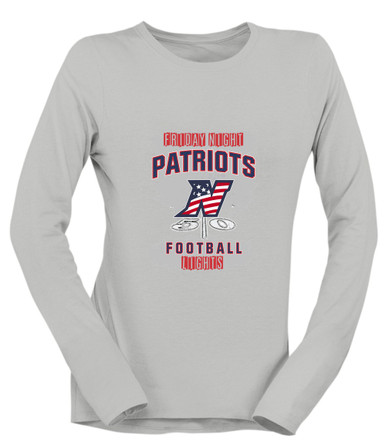 Northern Patriots Football #6 Women's Premium LS T-Shirt