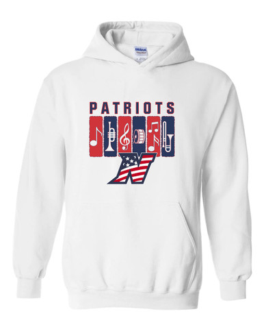Northern Patriots Band # 2 Men's Hoodie