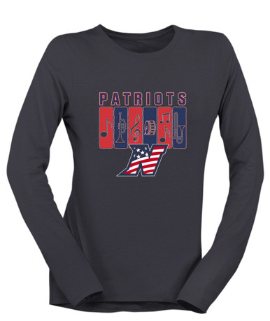 Northern Patriots Band # 2 Women's LS T-Shirt
