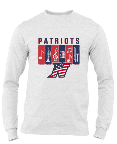 Northern Patriots Band # 2 Men's LS T-Shirt