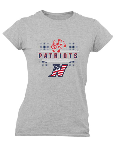 Northern Patriots Band # 3 Women's Premium SS T-Shirt