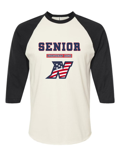 Northern Patriots Senior #2 Women's Baseball T-Shirt