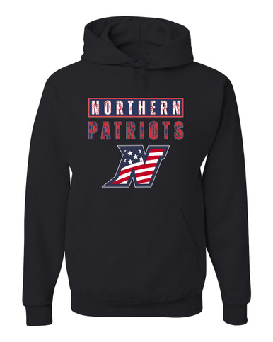 Northern Patriots Mascot #9 Men's Premium Hoodie