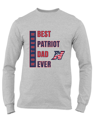 Northern Patriots Best Patriot Dad Men's Premium LS T-Shirt