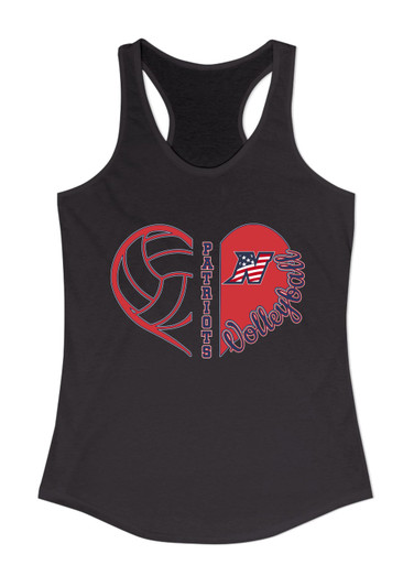 Northern Patriots Heart Volleyball Women's Tank Top