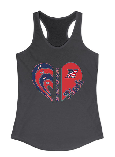 Northern Patriots Heart Track Women's Tank Top