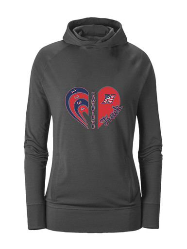 Northern Patriots Heart Track Women's Hoodie