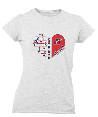 Northern Patriots Heart Band Women's SS T-Shirt