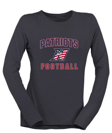 Northern Patriots Football #1 Women's LS T-Shirt