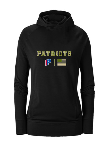 Parkview Patriots Camo Flag Women's Hoodie
