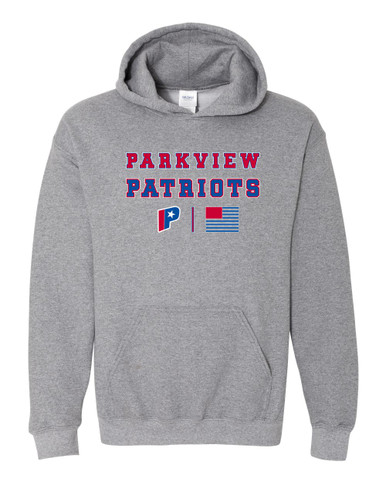Parkview Patriots Spirit Flag Men's Hoodie