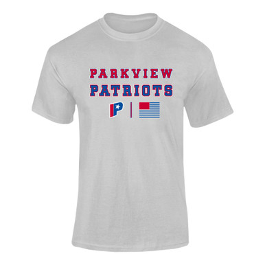 Parkview Patriots Spirit Flag Men's SS T-Shirt