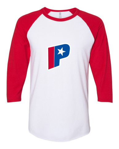 Parkview Patriots Mascot #1 Women's Baseball T-Shirt