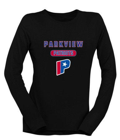Parkview Patriots Mascot #3 Women's Premium LS T-Shirt