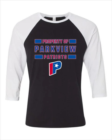 Parkview Patriots Property Of Men's Baseball T-Shirt