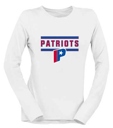 Parkview Patriots Mascot #5 Women's LS T-Shirt