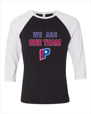 Parkview Patriots We Are One Team Men's Baseball T-Shirt