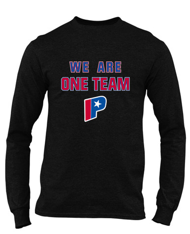 Parkview Patriots We Are One Team Men's LS T-Shirt