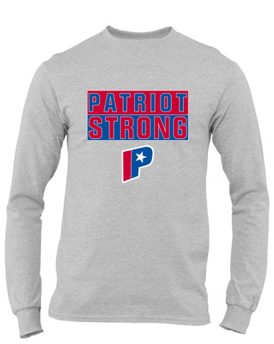 Parkview Patriots Strong #1 Men's LS T-Shirt