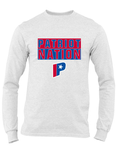 Parkview Patriots Nation #1 Men's LS T-Shirt