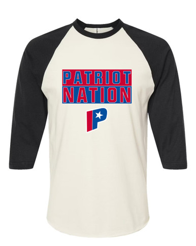 Parkview Patriots Nation #1 Men's Baseball T-Shirt