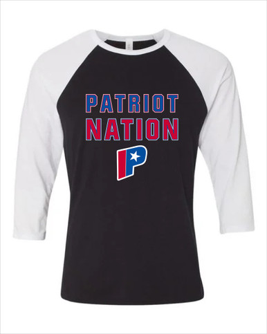 Parkview Patriots Nation #2 Women's Baseball T-Shirt
