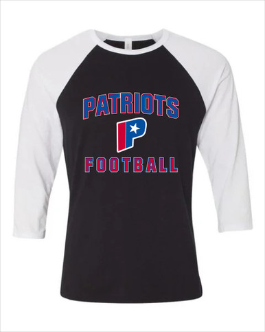 Parkview Patriots Football #1 Men's Baseball T-Shirt