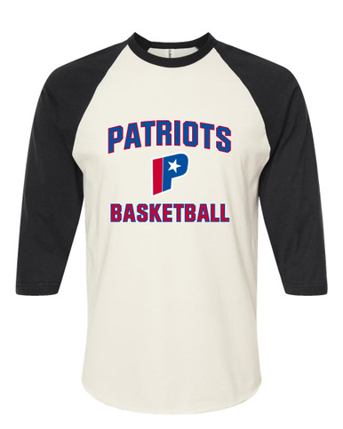 Parkview Patriots Basketball #1 Men's Baseball T-Shirt