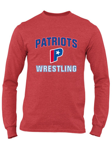 Parkview Patriots Wrestling Men's LS T-Shirt
