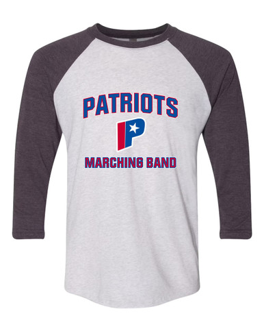 Parkview Patriots Marching Band Women's Baseball T-Shirt