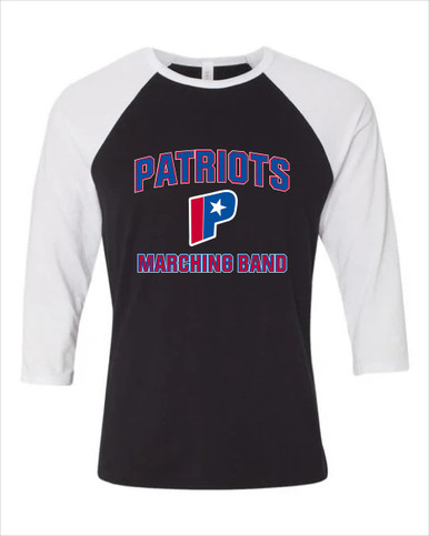 Parkview Patriots Marching Band Men's Baseball T-Shirt