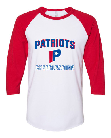 Parkview Patriots Cheerleading Women's Baseball T-Shirt
