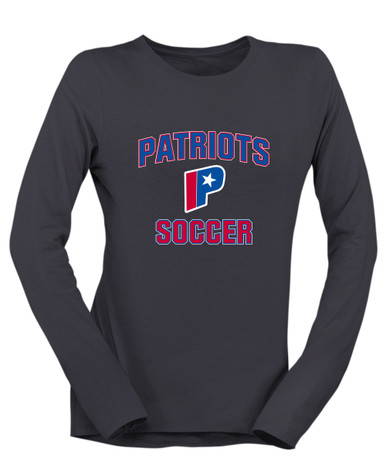 Parkview Patriots Soccer #1 Women's LS T-Shirt