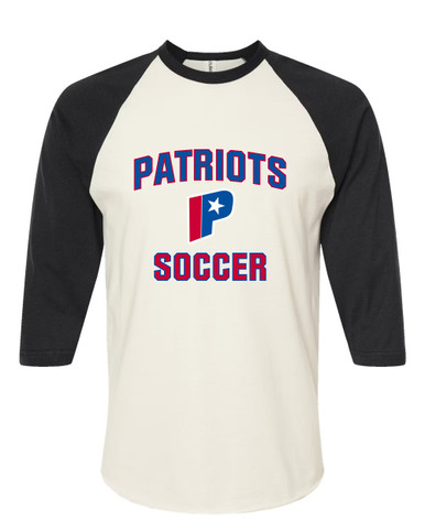 Parkview Patriots Soccer #1 Men's Baseball T-Shirt