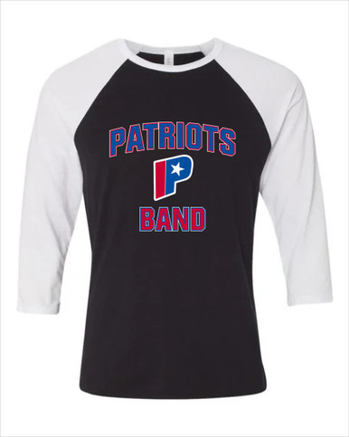 Parkview Patriots Band # 1 Men's Baseball T-Shirt