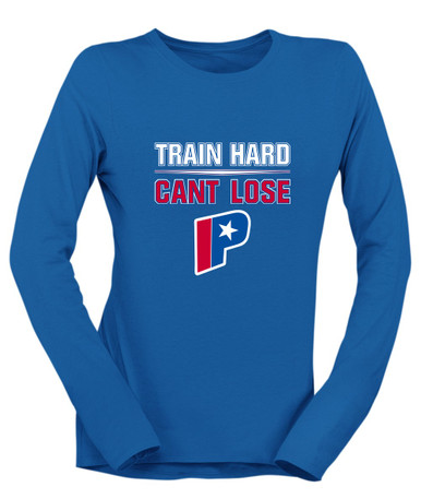 Parkview Patriots Train Hard, Can't Lose Women's LS T-Shirt
