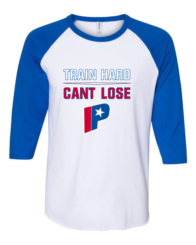 Parkview Patriots Train Hard, Can't Lose Women's Baseball T-Shirt