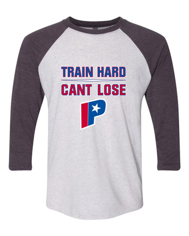 Parkview Patriots Train Hard, Can't Lose Men's Baseball T-Shirt