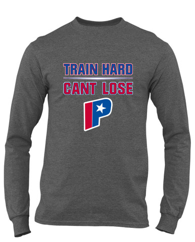 Parkview Patriots Train Hard, Can't Lose Men's Premium LS T-Shirt