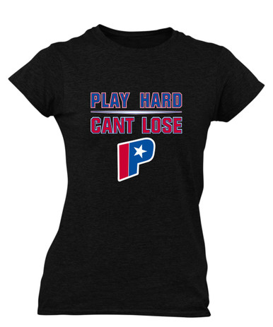 Parkview Patriots Play Hard, Can't Lose Women's SS T-Shirt