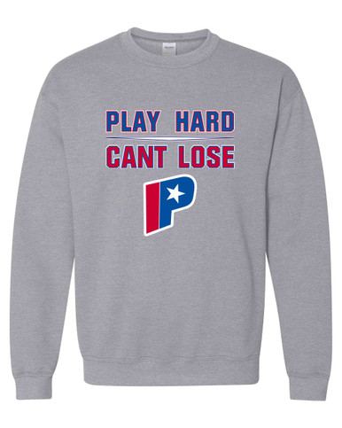 Parkview Patriots Play Hard, Can't Lose Men's Sweatshirt