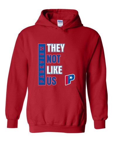 Parkview Patriots They Not Like Us #1 Men's Hoodie
