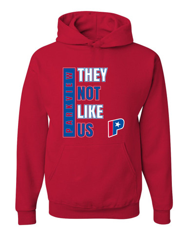 Parkview Patriots They Not Like Us #1 Men's Premium Hoodie
