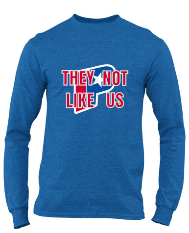 Parkview Patriots They Not Like Us #2 Men's LS T-Shirt